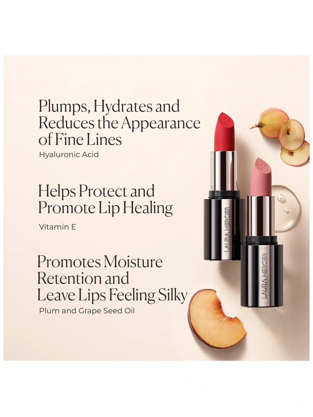 Laura Mercier Caviar Smoothing Matte Refillable Lipstick - Rose Crepe